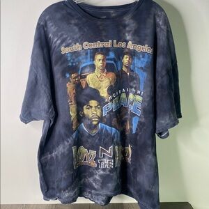 Boyz In The Hood Graphic Tie-Dye T-Shirt Movie Memorabilia Retro